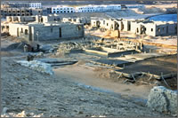 Primo cantiere del Coral Bay a Sharm El Sheikh, 1993