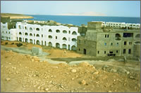 Primo cantiere del Coral Bay a Sharm El Sheikh, 1993