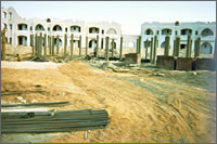 Primo cantiere del Coral Bay a Sharm El Sheikh, 1993